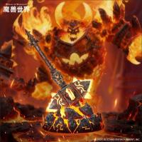 予約 Blizzard World of Warcraft  Sulfuras Hand of Ragnaros Collector’s Edition Replica with LED   スタチュー DX1459485L