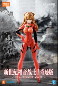 布鲁可ブロック 新世紀エヴァンゲリオン   アスカ  コックピットVer.  18.5cm アクションフィギュア  SB30009W