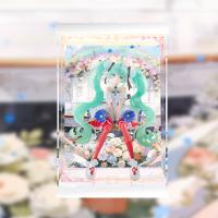 予約 FuRyu 初音ミク ぬーどるストッパーフィギュア 初音ミク JAPAN LIVE TOUR 2025 ～BLOOMING～ 専用 展示ケース ZSH55199904G