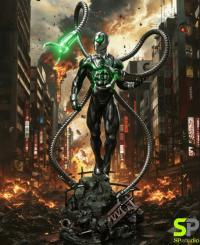 予約 SP Studio Superior Octopus Spider Man  1/4 スタチュー DX83476Z