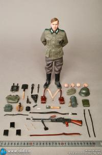 予約 DID WW2 ドイツ武装親衛隊 SS警察師団 ZB30機関銃手 フリードリヒ 1/6 アクションフィギュア D80191