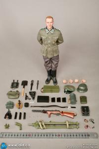 予約 DID WW2 ドイツ武装親衛隊 SS警察師団 下士官 フォーゲル 1/6 アクションフィギュア D80192