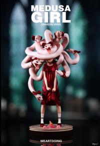 予約 WeArtDoing  Medusa Girl-Crimson Viper  24cm  フィギュア SB709881C