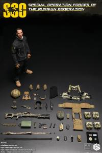 予約 Easy&Simple 1/6 ロシア 特殊作戦部隊（SSO）アクションフィギュア 26075C
