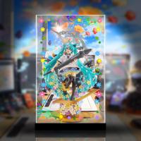 予約 spiritale 初音ミク×さいとうなおき 初音ミクのフィギュアをつくってみた！～お絵描きver.～ 1/7スケールフィギュア 専用 展示ケース  ZSH9806467939W