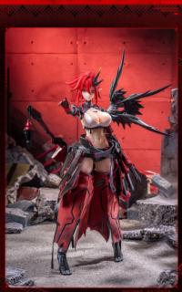 Animester  核金重构/Nuclear Wolf Mastiff Force Karas Samurai  渡鸦  1/9 アクションフィギュア BR054889I