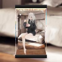 予約 FuRyu ホロライブプロダクション ぬーどるストッパーフィギュアプラス 獅白ぼたん 専用 展示ケース ZSH8800749X