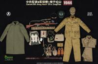 予約 QORANGE QOTOYS 中央軍第8軍栄誉第1師団 松山にて 1944年 服装セット   1/6 素体なし 頭彫りなし QOM-1063