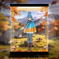 予約  共鸣GONG ゆるキャン△  SEASON 2 志摩リン  アクションフィギュア 専用 展示ケース  ZSH104826551O