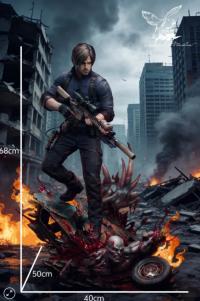 予約 Lark Studio  Leon Scott Kennedy 1/4 スタチュー DX178544P