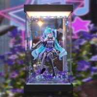 予約 FuRyu 初音ミク ぬーどるストッパーフィギュア Flower Fairyー桔梗の花— 専用 展示ケース ZSH4067022A