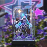 予約 FuRyu 初音ミク ぬーどるストッパーフィギュア Flower Fairyー桔梗の花— 専用 展示ケース ZSH51619308Y
