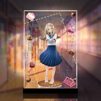 予約 NEONMAX 学園アイドルマスター 篠澤 広 ハッピーミルフィーユVer.1/7 専用 展示ケース ZSH364179810Z