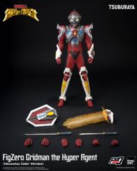 予約 Threezero フィグゼロ 電光超人グリッドマン（特撮カラー版)  アクション フィギュア 3Z09080W0