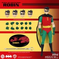 予約 Mezco Toyz 1/12 『バットマン：アニメイテッド・シリーズ』 ロビン アクションフィギュア BR0168100W