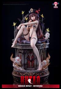 予約 粉蘑菇/Pink Mushroom Studio  Hu Tao 胡桃 フータオ 1/6 スタチュー DX01793L