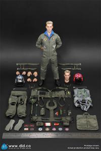 予約 DID  USA F14 Pilot Tom & Nick  1/6  アクションフィギュア MA80182