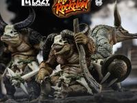 予約 Lazy Monster Studio 『ザ・エラ・オブ・ロッククロー』 ワニ  C01 BruteSkull  / C02 Ragescale / C03 Mashfang 1/12 アクションフィギュア