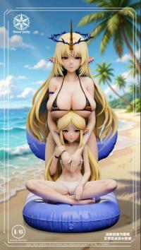 予約 Snow unity Studio - Cartethyia Pool party Wuthering Waves 1/6 スタチュー DX5165061088A