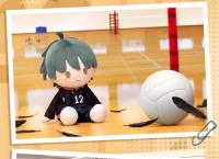 POTEPOTTE ハイキュー!! ~PLAYER SET~  ぬいぐるみ 山口忠  35cm  海外正規品