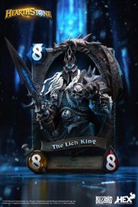 予約 HEX Collectibles  Blizzard Official Licensed Hearthstone Lich King 1/6  スタチュー  HEXFRAME04