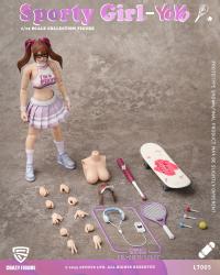 予約 Crazy Figure 1/12 Sports Girl YouYou アクションフィギュア  LT005