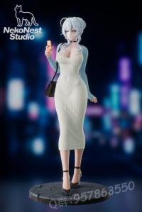 予約 NekoNest Studio Snow Girl スタチュー DX30236956I