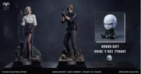 予約 Aries Force Studio 1/4  Grace Ashcroft & Leon Scott Kennedy スタチュー DX87410369Q