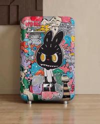 POPMART  THE+MONSTERS   レイゾウコ 小型冷蔵庫 12L  カラーグラフィティ  ラブブ  LABUBU  海外限定999体    SB90955D