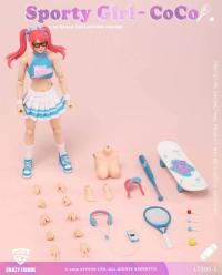 予約  CFTOYS  スポーティー・ガール ココ 1/12 WF2026 アクションフィギュア  LT005-S