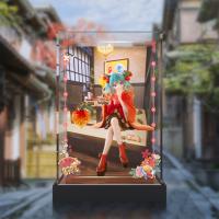 予約 FuRyu 初音ミク　ぬーどるストッパーフィギュア Flower Fairyーほおずきー 専用 展示ケース ZSH3023479E