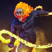 予約 Sideshow  Classic Variant Ghost Rider スタチュー  3008002