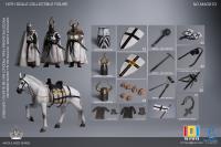 予約 101TOYS & PP STUDIO 1/6 Medieval Teutonic Commander & Knights & Grand Commandant アクションフィギュア  MA001D