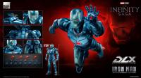 予約 threezero DLX マーベル・スタジオ: インフィニティ・サーガ アイアンマン・マーク3（ステルス・エディション） 3Z0922  アクション フィギュア