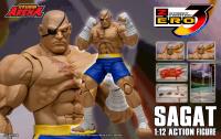予約 Storm Toys Street Fighter ALPHA3  Sagat 1/12 アクションフィギュア SFSA03