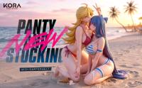 予約 KORA Studio 1/6 Panty & Stocking Swimsuit スタチュー DX35690148H