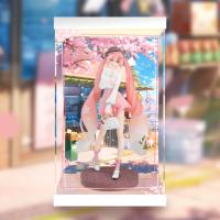予約 GSCキャラクター・ボーカル・シリーズ01 初音ミク 【SMILE VALUE 2025】POP UP PARADE 桜ミク お花見コーデVer. 専用 展示ケース ZSH3190542Y