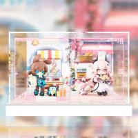 予約 APEX-TOYS アークナイツ ミニシリーズ アーミヤ&魔王 テレシア 11cm フィギュア 専用 展示ケース ZSH5188851G