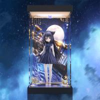 予約 sundrops「星空鉄道とシロの旅」 カルハ&ノワール&ねり 専用 展示ケース ZSH8050593D