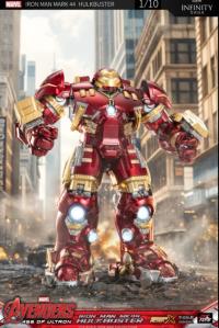 ZD Toys Iron Man Mark 44 Hulk Buster アクションフィギュア BR0893M
