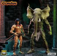 予約 Boss Fight Studio 1/12 エピック H.A.C.K.S. コナン・ザ・バーバリアン “象の塔” 2パック：ヤング・コナン & ヤグ＝コーシャ  アクション フィギュア BR11569310D