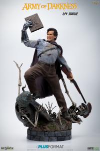 予約 Infinite Statue  Army of Darkness Ash 1/4 Plus Format 1/6   スタチュー DX264633P