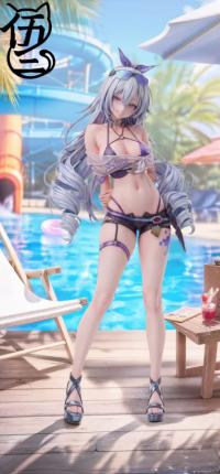 予約 Wu Shi San Studio 1/6 Honkai: Star Rail Silver Wolf スタチュー DX003659029O