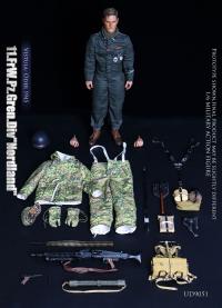 予約 UJINDOU 1/6  WWII 11. FrW. Pz. Gren. Div "Nordland", Vistula - Oder 1945  アクションフィギュア  UD9051