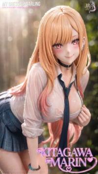 予約 璃月/Liyue Studio 1/6 Marin Rainy Town Scene スタチュー DX03697456U