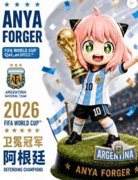 予約 XUJI Studio Anya World Cup H18cm   スタチュー DX0589664Q