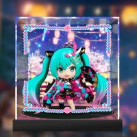 NENDOROID ねんどろいど ボーカロイド 初音ミク マジカルミライ 2020 夏祭りVer. 専用 展示ケース ZSH881283J