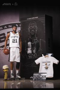 予約 AOM TOYS  NBA  Tim Duncan 2014 Championship Set 1/6 アクションフィギュア BR1874936P