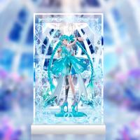 予約 BP 初音ミク BANPRESTO EVOLVE Clearluxe-EmeraldGem-フィギュア 専用 展示ケース ZSH181314U