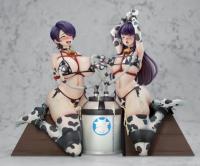 予約 Meat Studio Kanoe 1/6 cow bikini Komi Shouko & Komi Shuuko スタチュー DX9850145U